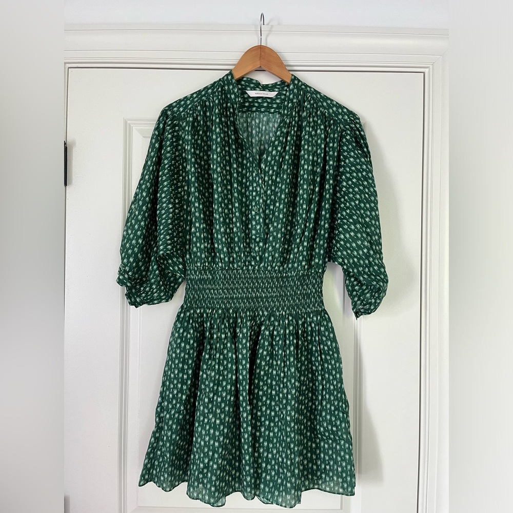 Rebecca Taylor Ikat Floral Shirt Dress